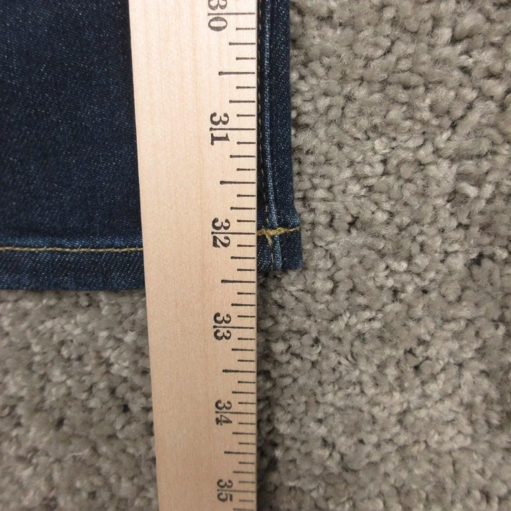 American Eagle Jeans Mens 34x34 Blue Slim Straight Airflex Plus Fade Denim Pants
